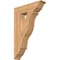 Ekena Millwork Funston Traditional Smooth Bracket, Western Red Cedar, 5 1/2"W x 24"D x 36"H BKT06X24X36FST01SWR - alternate 1